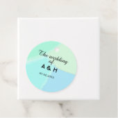 The wedding of add couple name initial letter date フェイバータグ (インサイチュ)