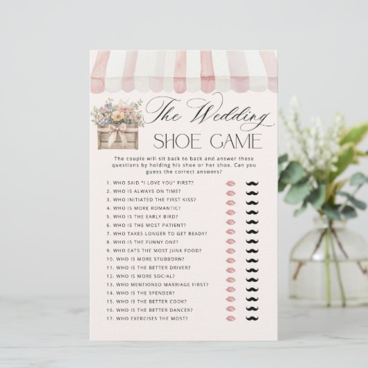 The wedding shoe game Off the Market Bridal game (スタンド正面)