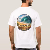 The WEDGE | Newport Beach, California  Tシャツ (裏面)