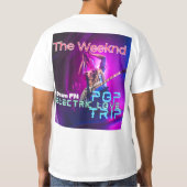 The Weeknd Logo Inspired Stylish T-Shirt for Fans Tシャツ (裏面)