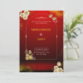 The Weidiing Invitation 招待状 (スタンド正面)