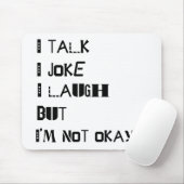 The Weight of Laughter – Mental Health Awareness マウスパッド (マウス)