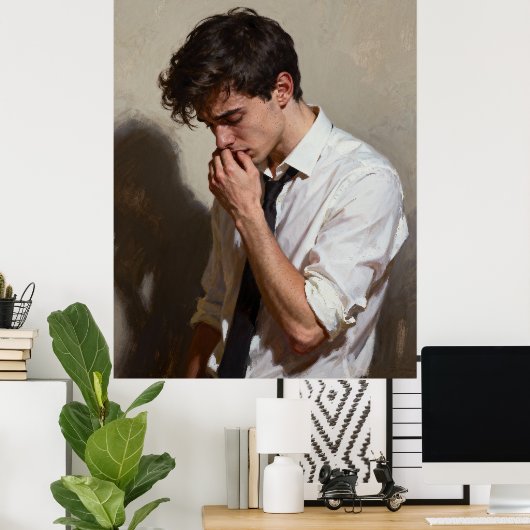 The Weight of Silence or After Hours ポスター (ホームオフィス)