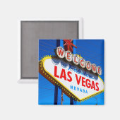The Welcome to Fabulous Las Vegas sign マグネット (正面/裏面)