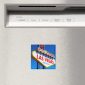 The Welcome to Fabulous Las Vegas sign マグネット (インサイチュ (食洗機))