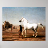 The Wellesley Grey Arabian by  Jacques Agasse ポスター (正面)