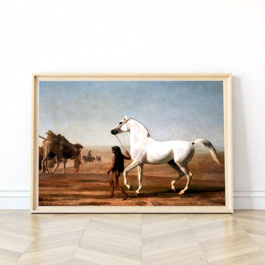 The Wellesley Grey Arabian by  Jacques Agasse ポスター