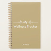 The Wellness Edit | ミニマルヘルスプランナー2026 プランナー手帳 (正面)
