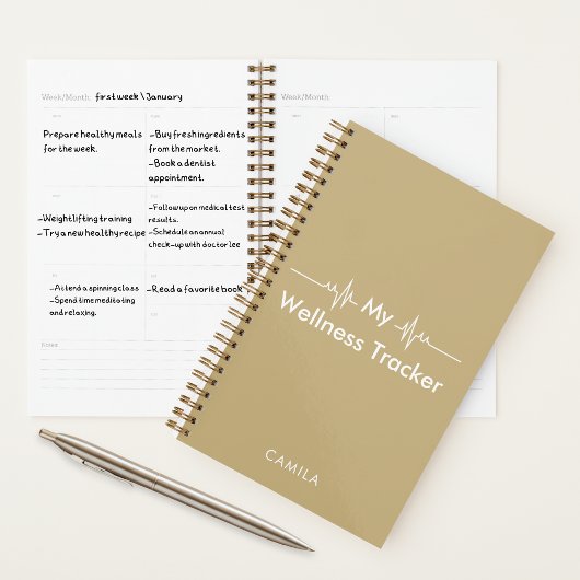 The Wellness Edit | Minimal Health Planner 2026 プランナー手帳