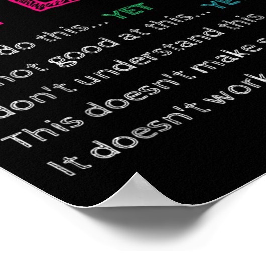 The Wer Of Yet Back To School Insrational Teacher  ポスター (角)