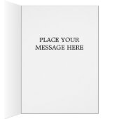 The Werewolf Curse Greeting Card - Custom Message (内側 (右))