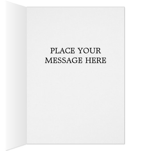 The Werewolf Curse Greeting Card - Custom Message (内側 (右))