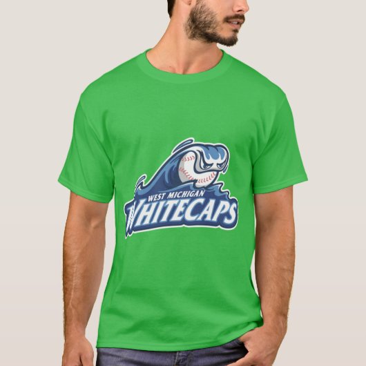 The West Michigan Whitecaps ロゴ Tシャツ (正面)