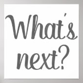 The West Wing  Whats Next ポスター (正面)