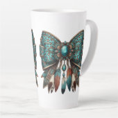 the western bow style カフェラテマグ (右アングル)