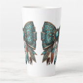 the western bow style カフェラテマグ (正面)