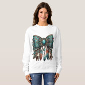 the western bow style スウェットシャツ (正面フル)