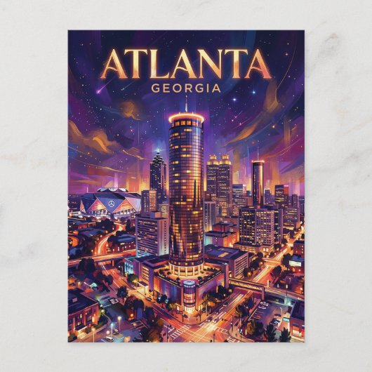 The Westin Peachtree Plaza USA ポストカード (正面)