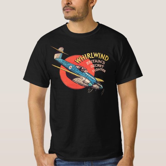 The Westland Whirlwind - WW2 Fighter Tシャツ (正面)