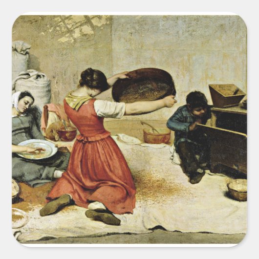 The Wheat Sifters, fine art, スクエアシール (正面)