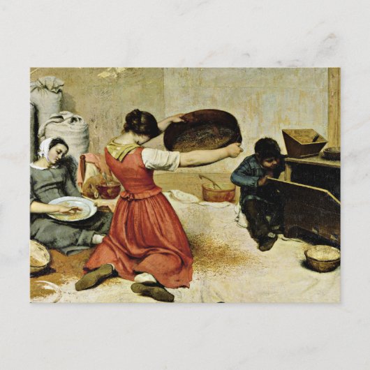 The Wheat Sifters, fine art, ポストカード (正面)