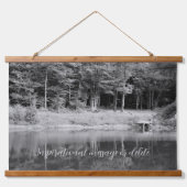 The Whimsical Old Swimming Hole and Fishing Dock 吊り下げ型タペストリー (正面)