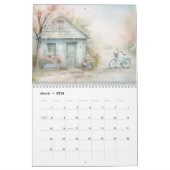 The Whimsical World of Petite Abodes Calendar カレンダー (3月 2026)