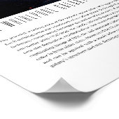 The Whirlpool Galaxy (51a, M51a, NGC 5194) ポスター (角)