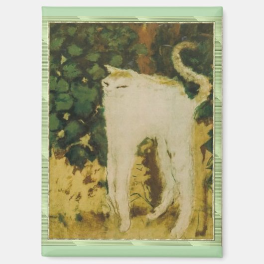 The White Cat, Bonnard,  マグネット (正面)