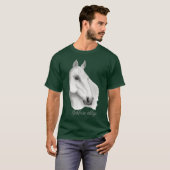 The White Horse girl Tシャツ (正面フル)