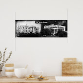 The White House - 1846 & 2012 ポスター (キッチン)