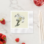 The White Lily - 縁ありカクテルナプキン (インサイチュ)