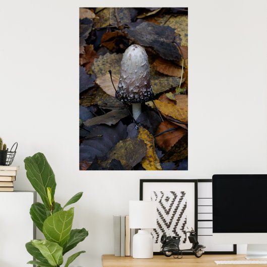 The White Mushroom ポスター (ホームオフィス)