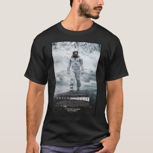The White &Quot;INTERSTELLAR&Quot;   Tシャツ (正面)
