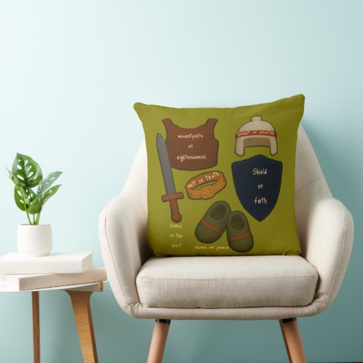 The Whole Armor Yarn Look Pillow クッション (椅子)