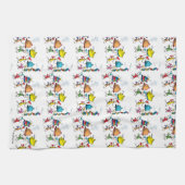 The Whos Carrying the Christmas Feast キッチンタオル (横)