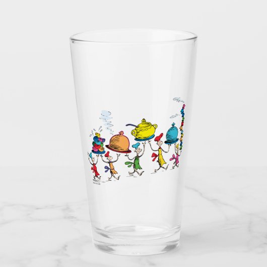 The Whos Carrying the Christmas Feast タンブラーグラス (正面)