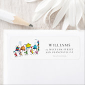 The Whos Carrying the Christmas Feast ラベル (インサイチュ)