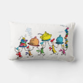 The Whos Carrying the Christmas Feast ランバークッション (裏面)