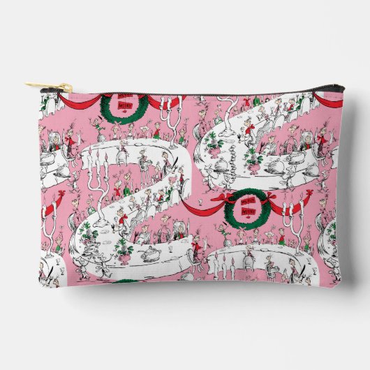 The Whos' Merry Christmas Feast アクセサリーポーチ (正面)