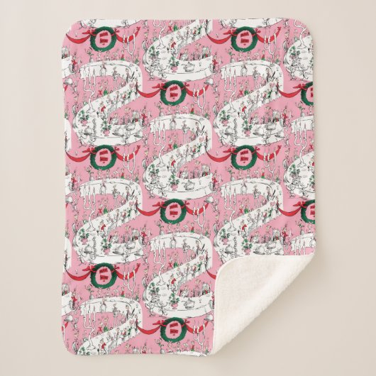 The Whos' Merry Christmas Feast シェルパブランケット (正面)