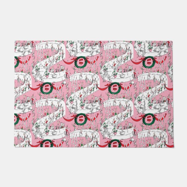 The Whos' Merry Christmas Feast ドアマット (正面)