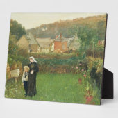 The Widow, 1895 (キャンバス上の油) フォトプラーク (側面)