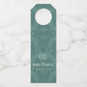 The Wife Lotus Bachelorette Theme Water Bottles ボトルネックタグ (裏面)