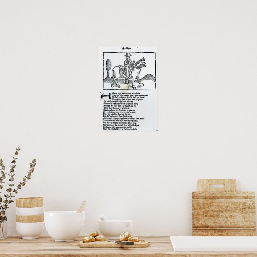 The Wife of Bath ポスター (キッチン)