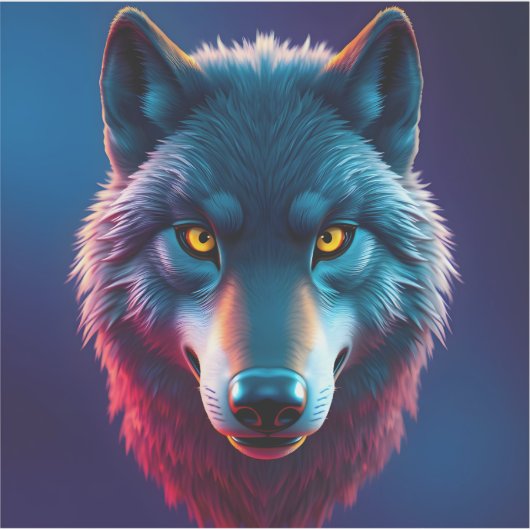 The Wild Gaze - Square Vinyl シール (正面)