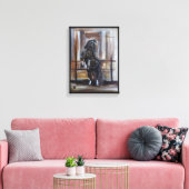 The Wild Horse Painting by Alfred Fox キャンバスプリント (インサイチュ (リビング))