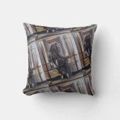 The Wild Horse Painting by Alfred Fox クッション (正面)