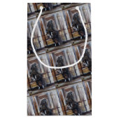 The Wild Horse Painting by Alfred Fox スモールペーパーバッグ (裏面)