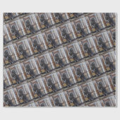 The Wild Horse Painting by Alfred Fox ラッピングペーパー (フラット)